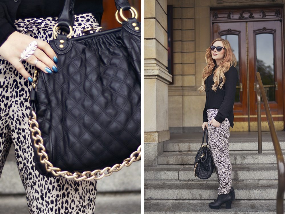 Loose Leopard Pants