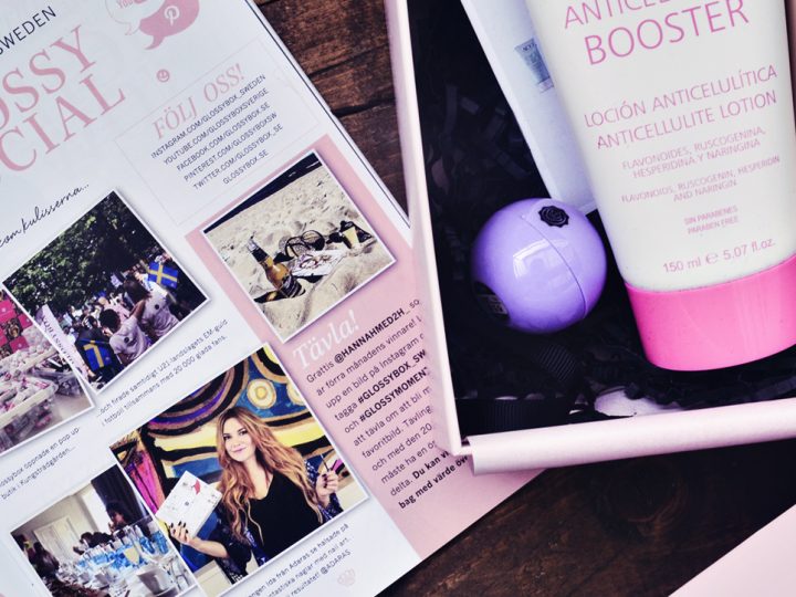 Glossybox augusti 2015: Front your beauty