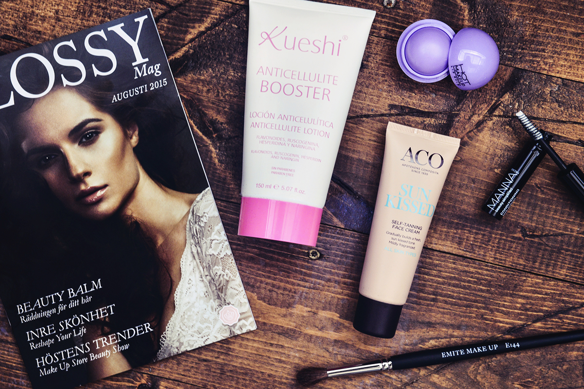 Glossybox augusti 2015: Front your beauty