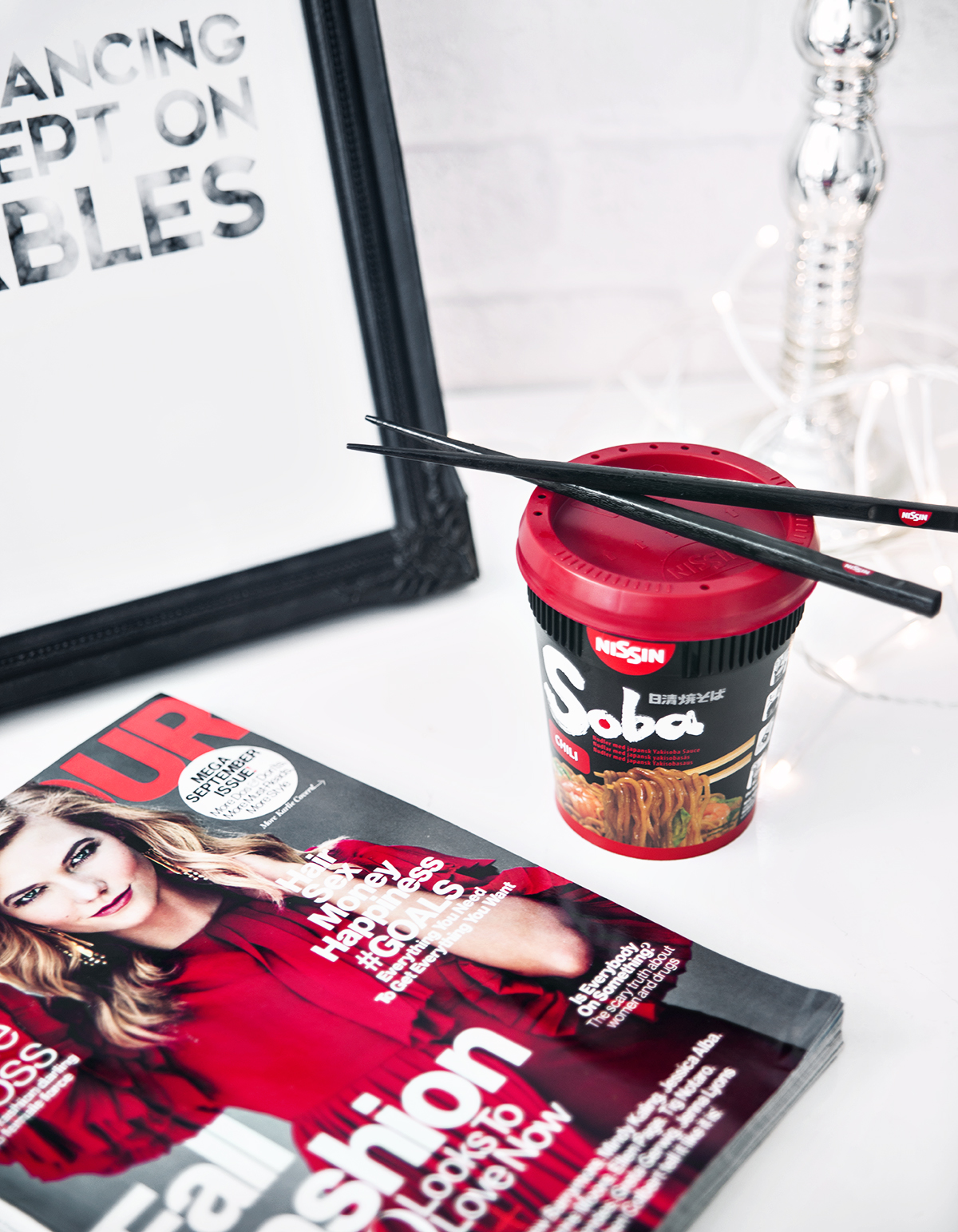 SOBA Cups Premium Noodles Chili