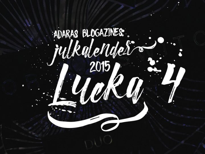 Julkalender 2015: Lucka 4