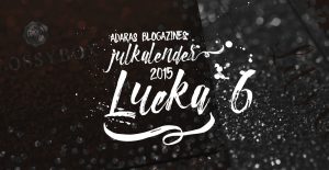 Adaras Julkalender 2015: Lucka 6