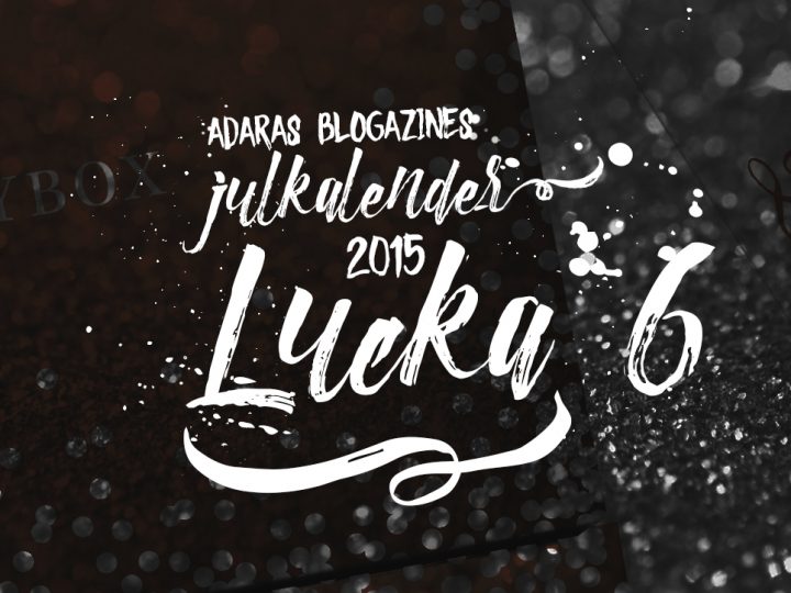 Adaras Julkalender 2015: Lucka 6