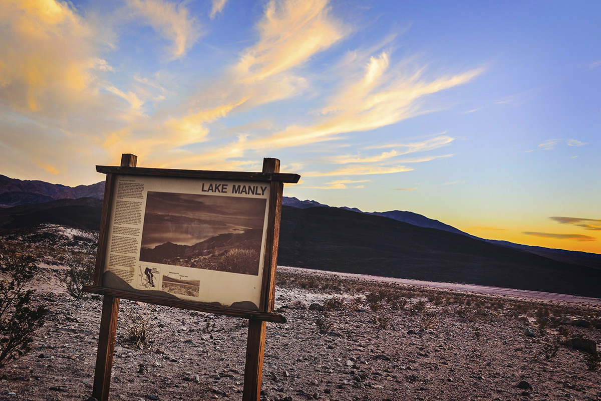 Lake Badwater, Death Valley Sunset