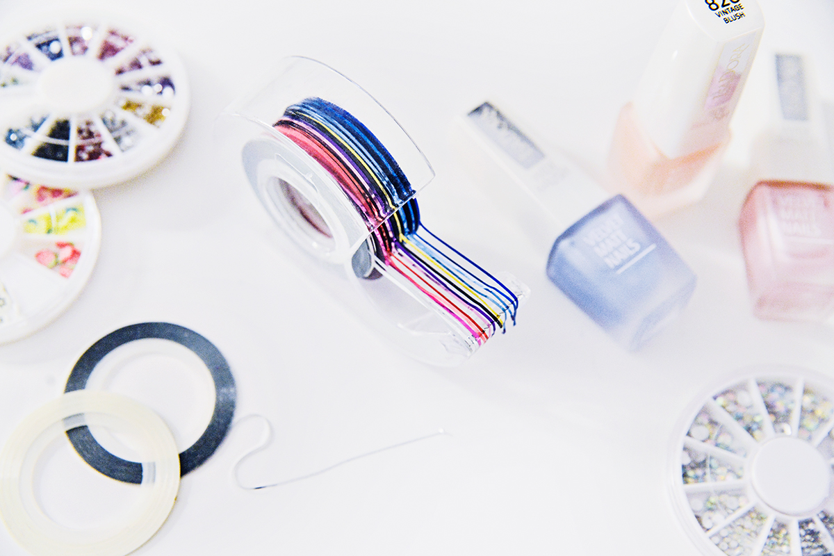 Beauty hack: Organize your striping tape!