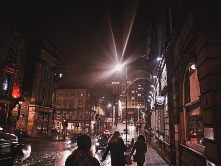 Newcastle-Gateshead by night