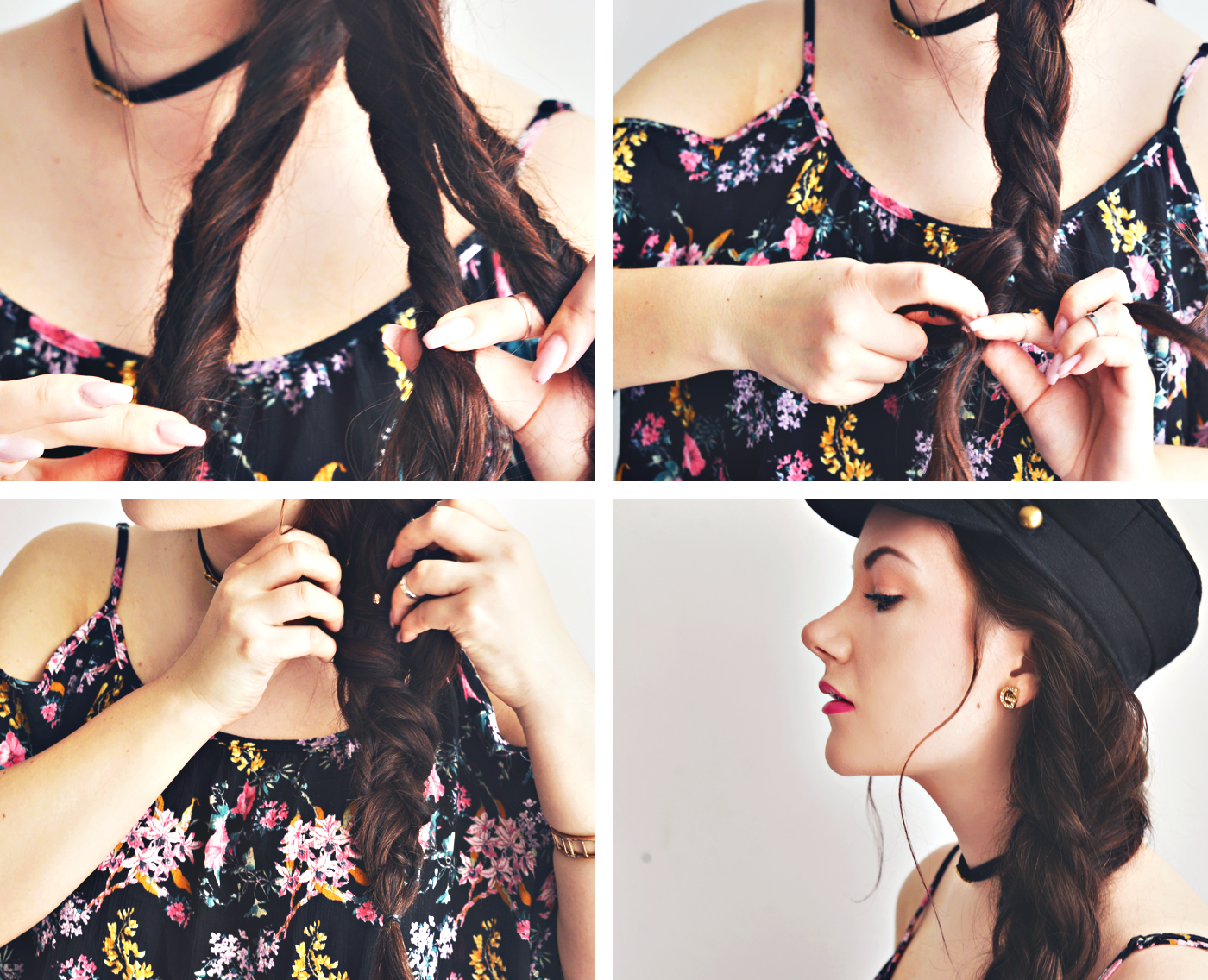3 in 1 braided hairstyle