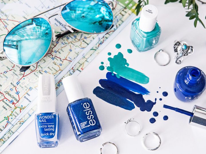 Blue & Aqua Nail Polishes 2016