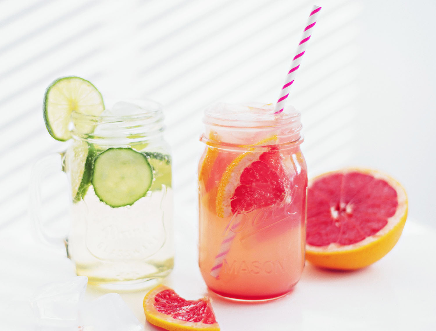 Water drinks with SodaStream