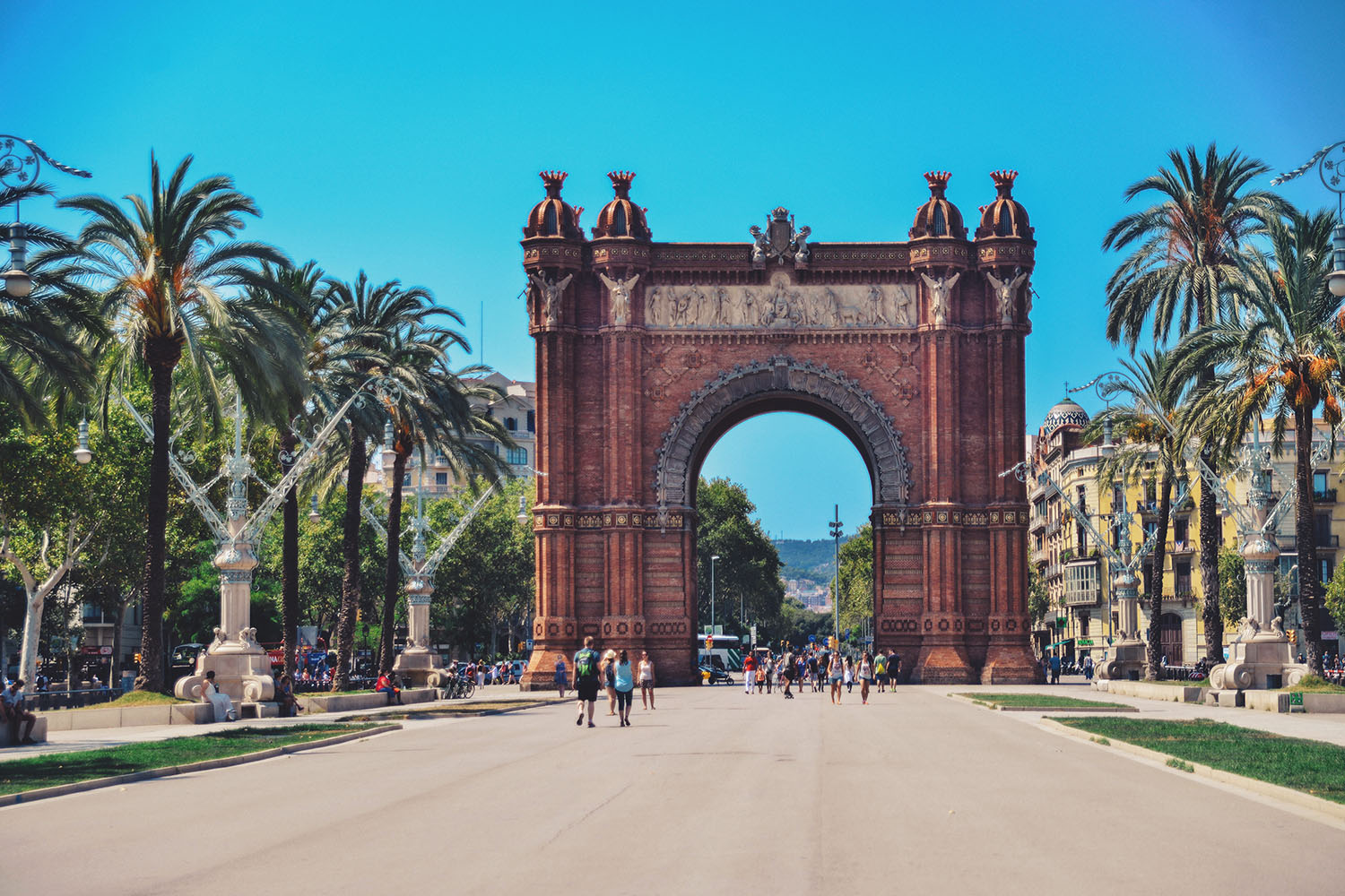 Arc de Triomf in Barcelona