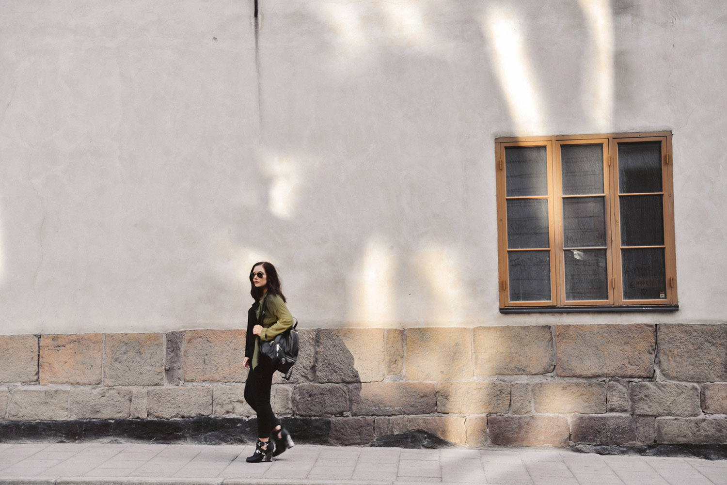 Khaki Green Outfit - Stockholm Street Style