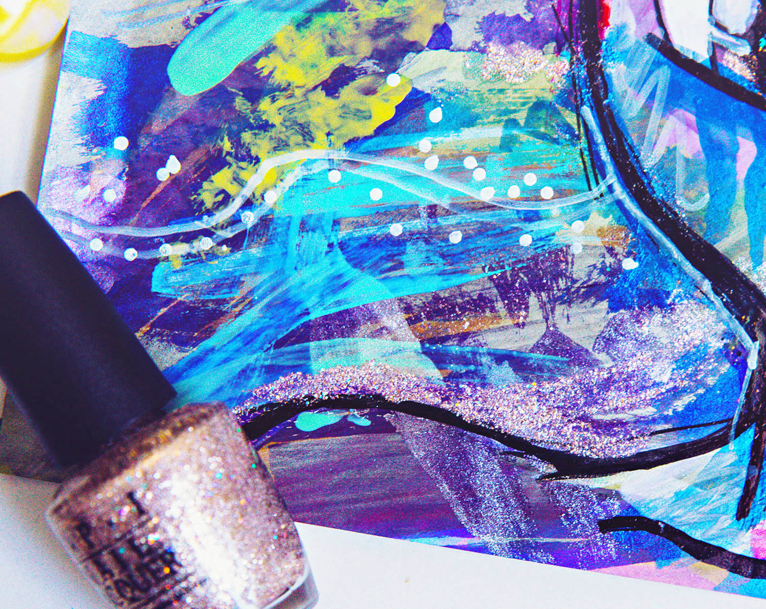 DIY: Nail Polish Painting