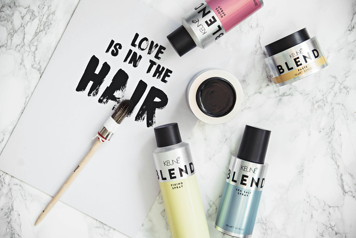 Keune Blend Hair Styling Products