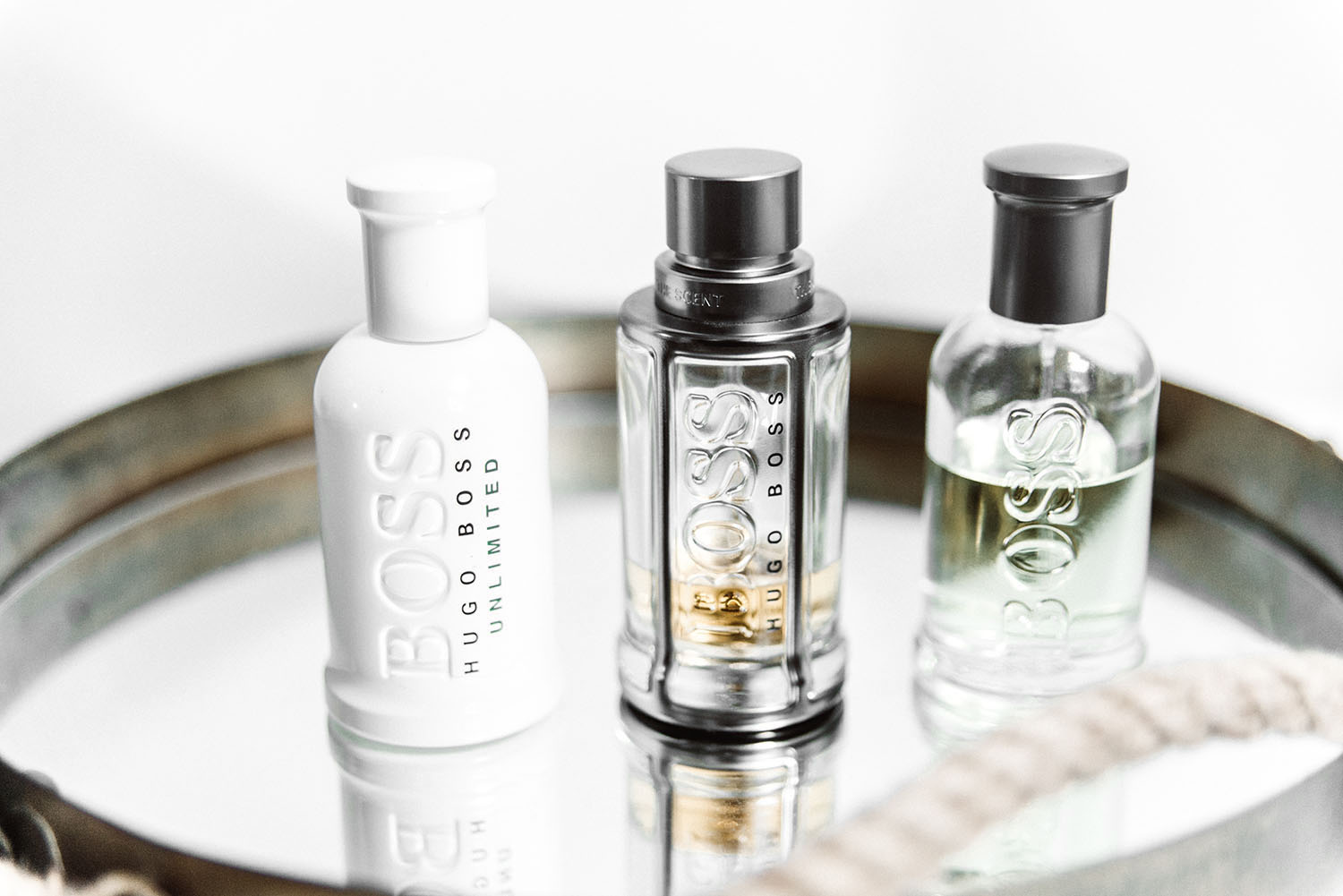 3 Perfumes for him: Hugo Boss Unlimited, Hugo Boss The Scent & Boss Bottled
