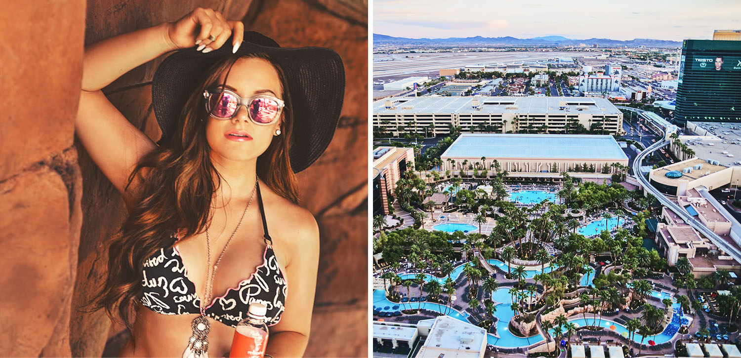 Sola och bada i Las Vegas - MGM Grand Pool Complex