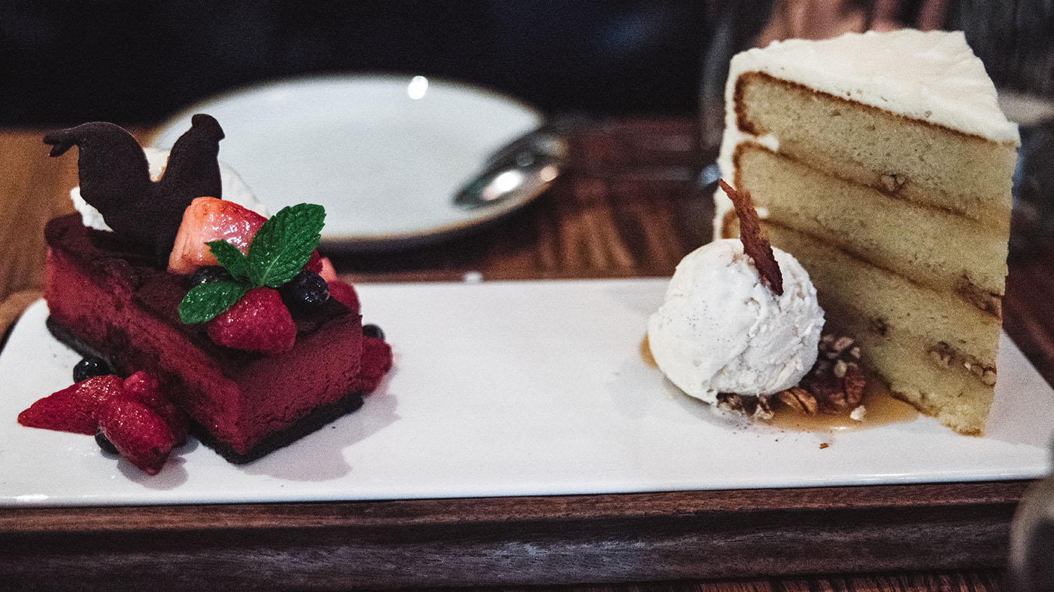 Cake with Bacon at Yardbird Southern Table & Bar