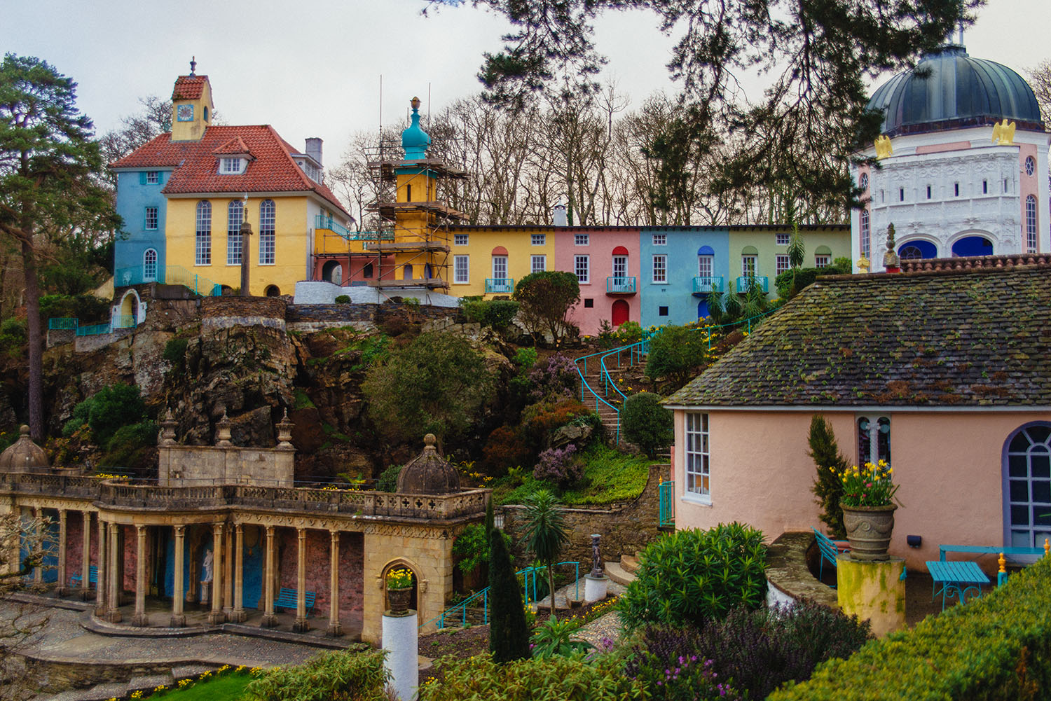 Portmeirion Village in Wales