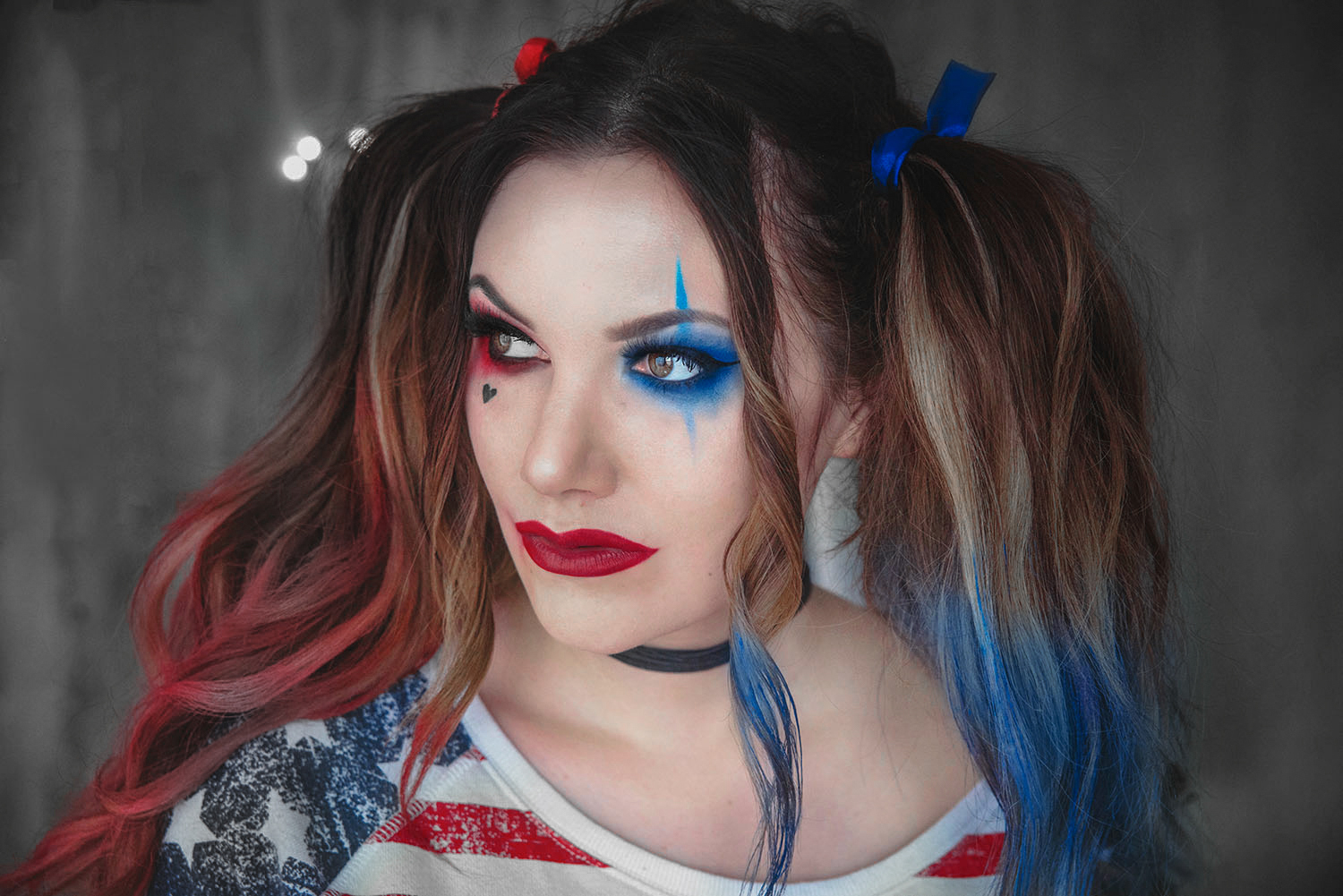 Adaras - Easy Harley Quinn Makeup