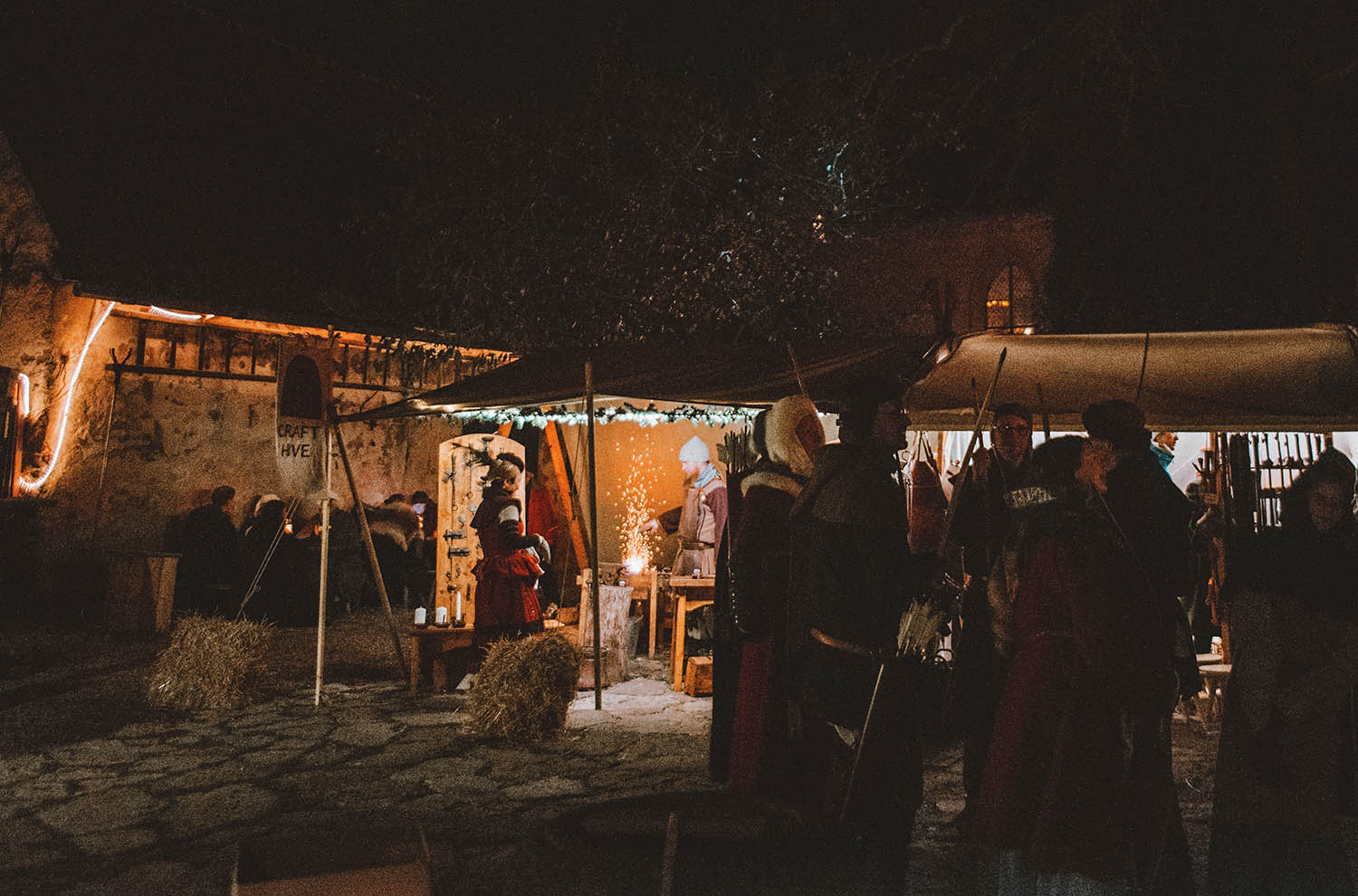 Mysig julmarknad i Visby