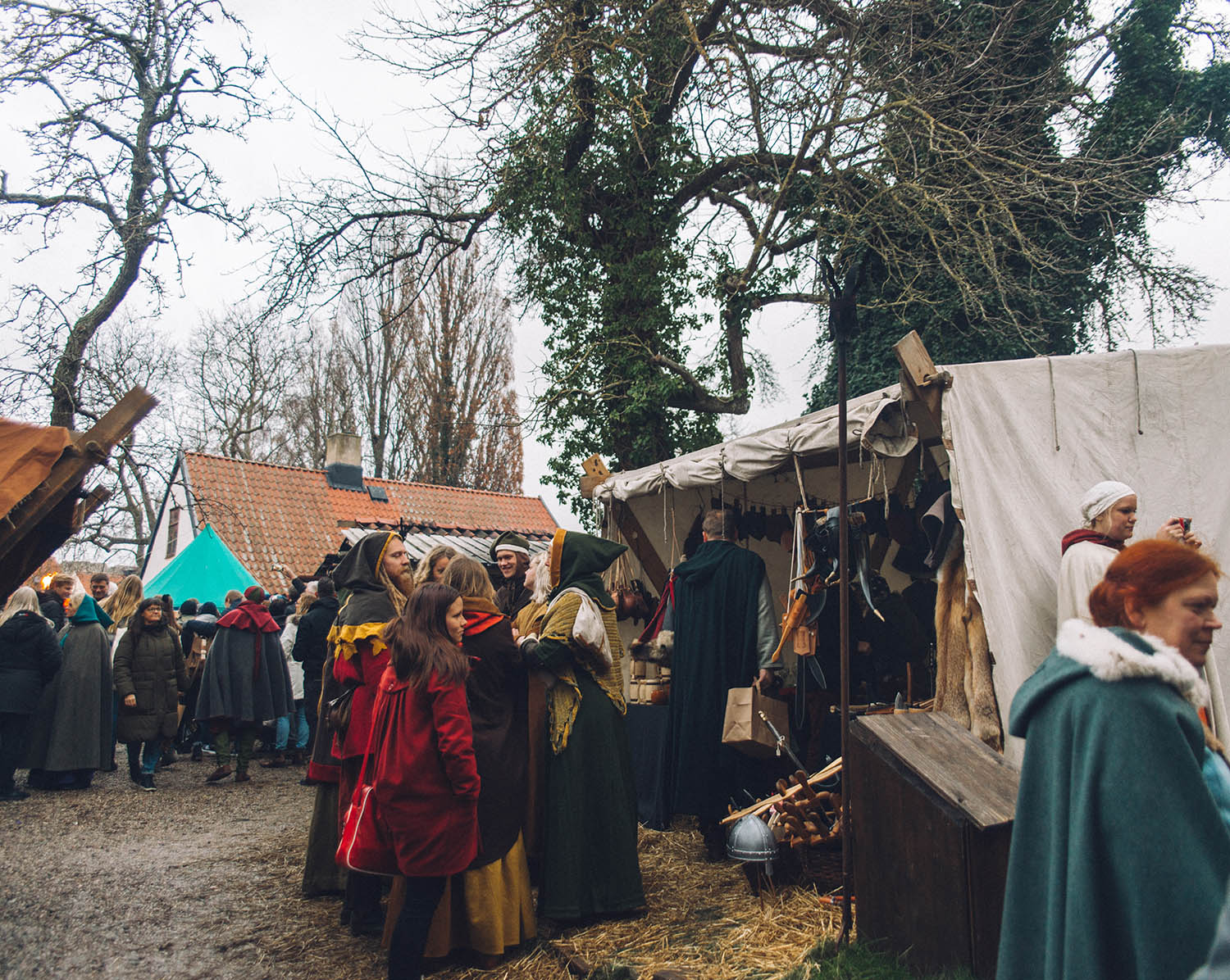 Julmarknad, Kapitelhusgården