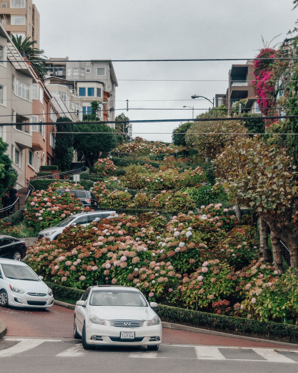 Lombard Street - The crookedest street in the world