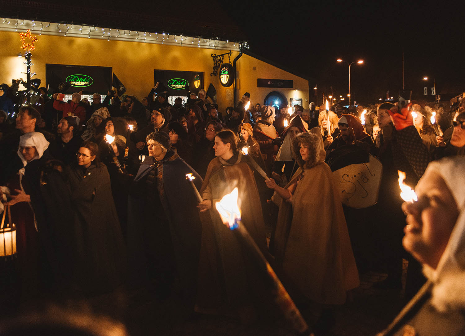 Fackelgång i Visby