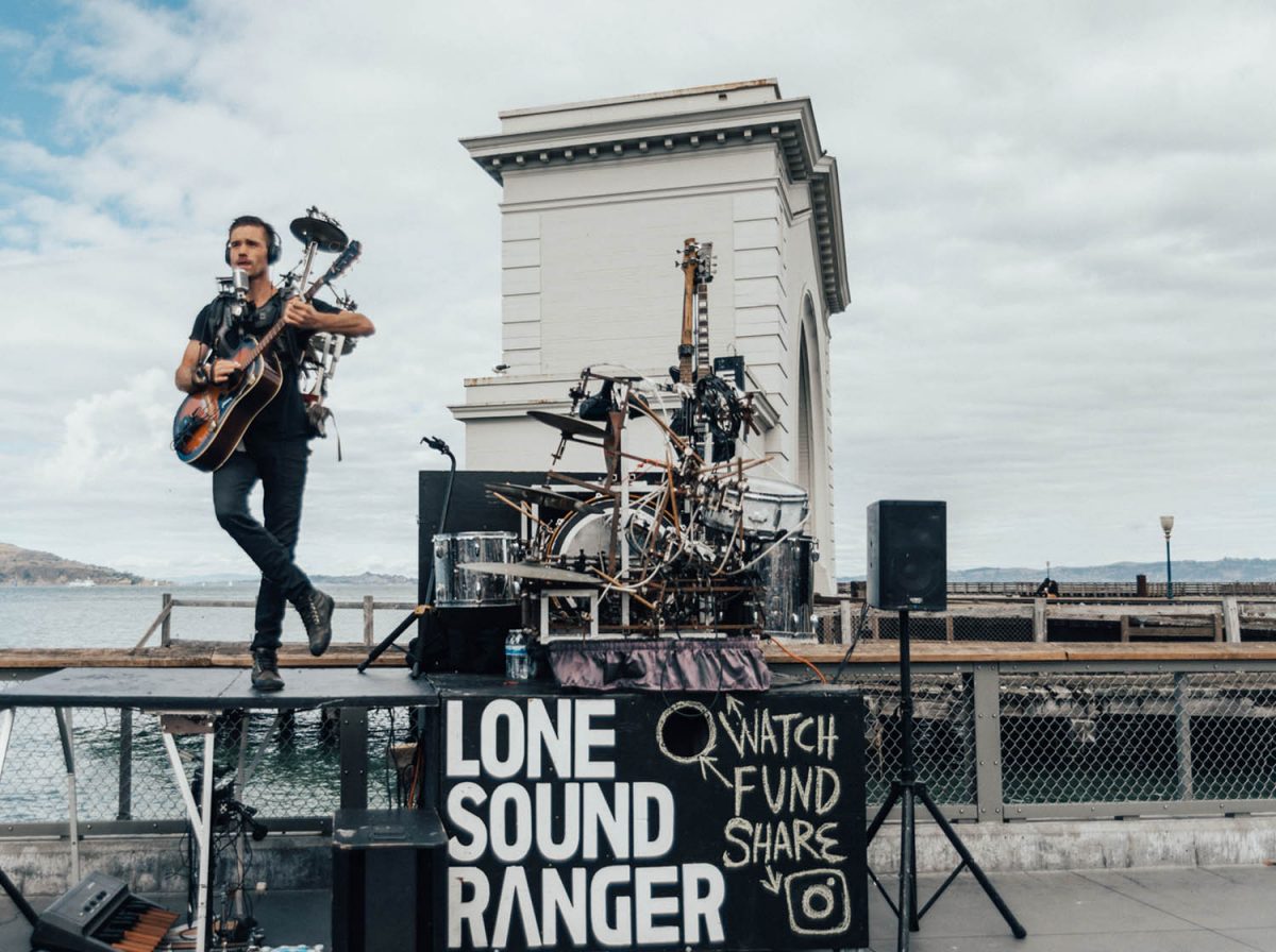 Lone Sound Ranger, Pier 39, San Francisco