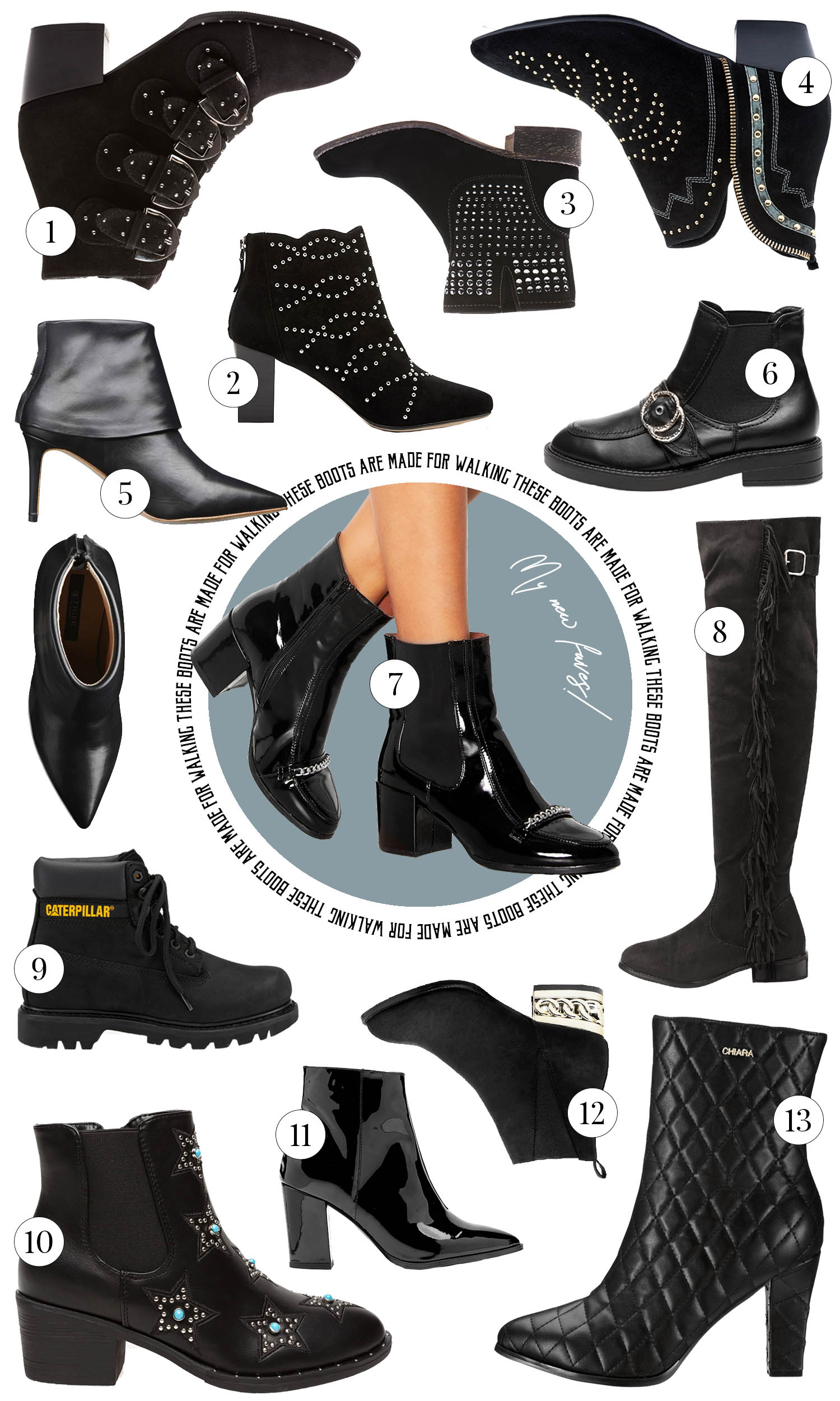 13 Black Boots That are Super Chic ADARAS Blogazine