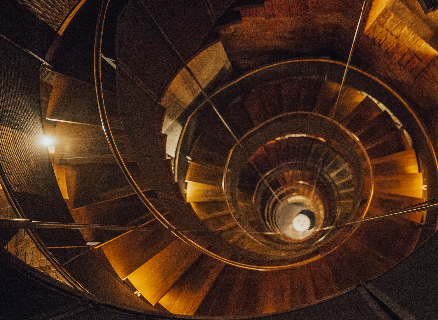 Stairs in The Lighthouse, Glasgow, Scotland, UK