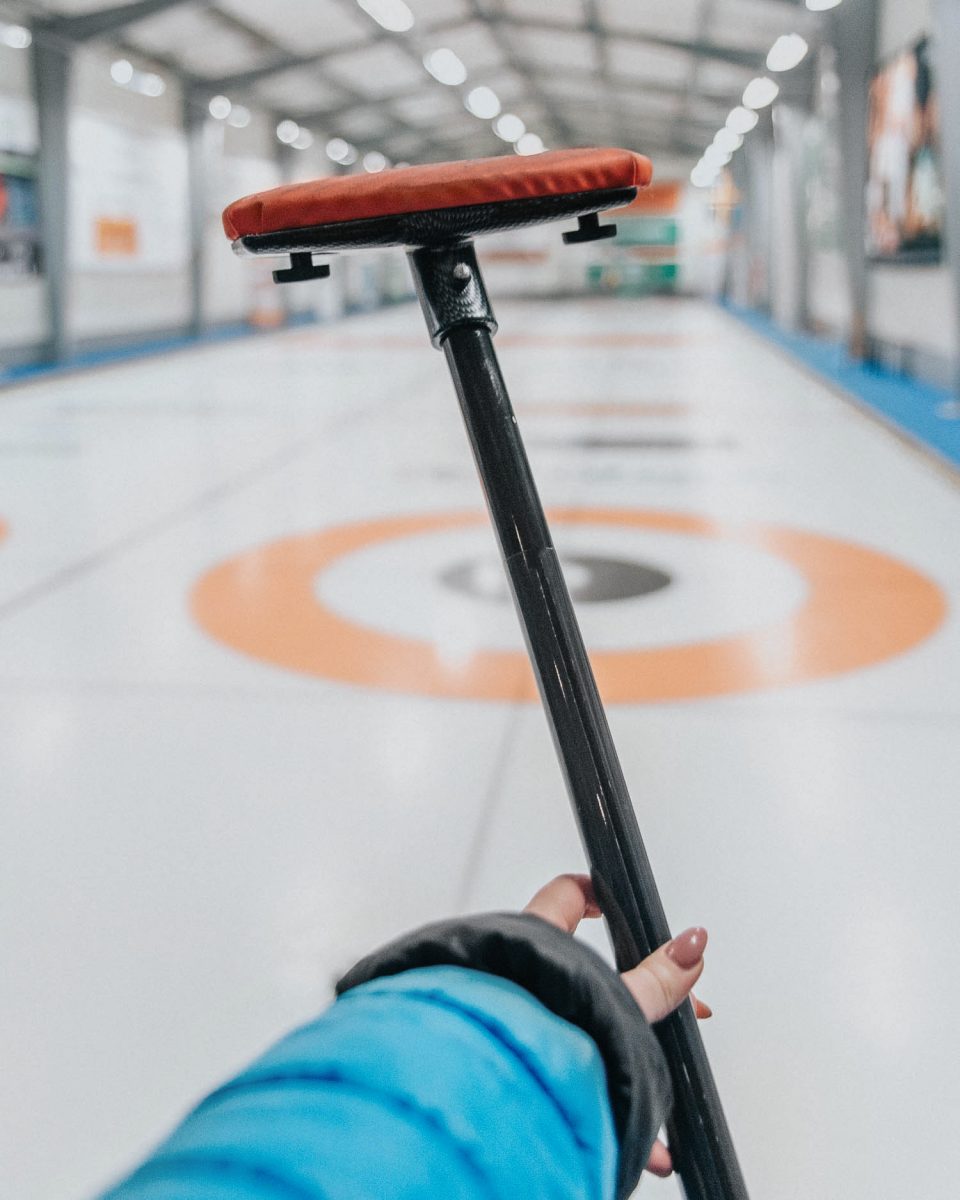 Curlinghall på Åland