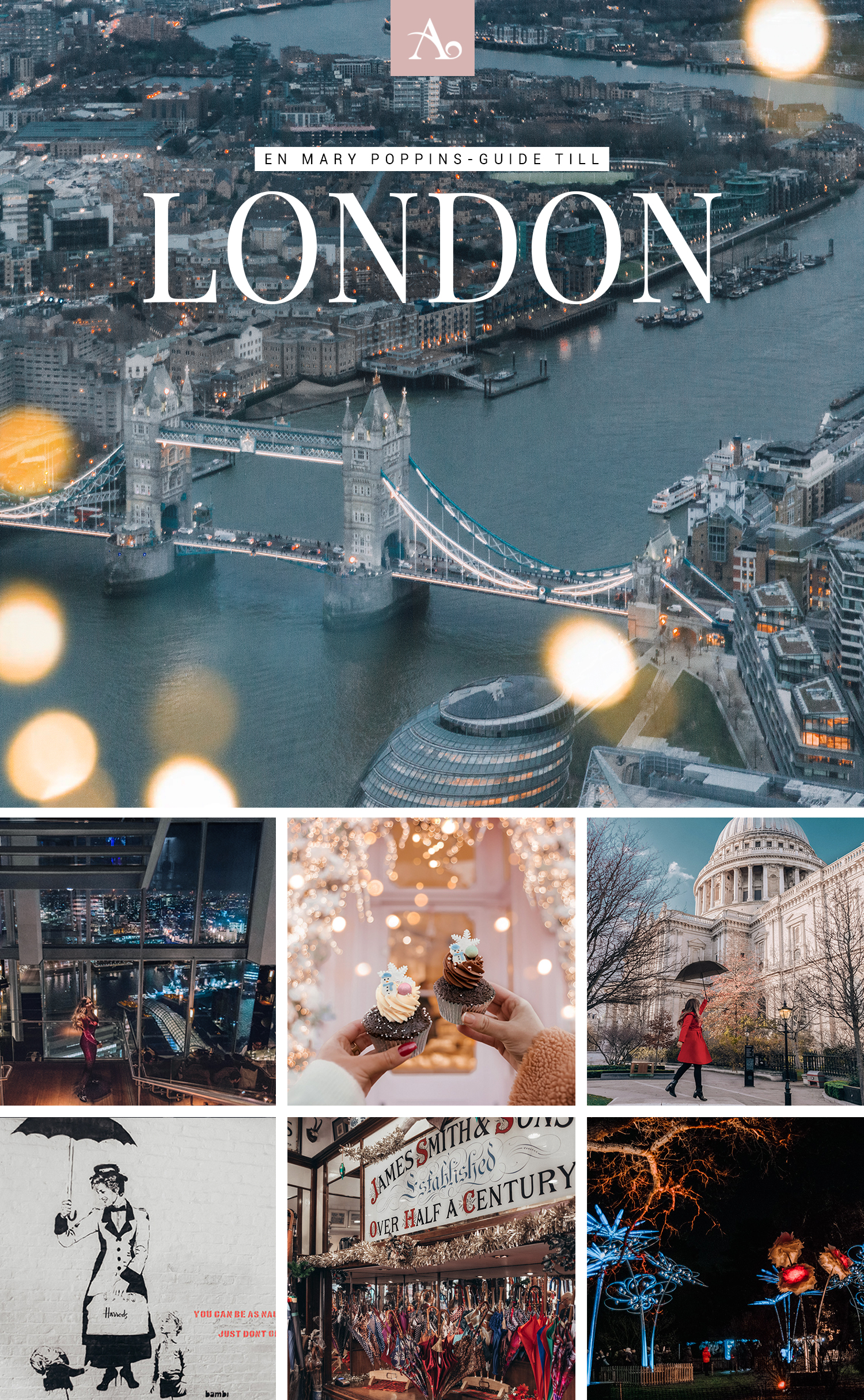 En Mary Poppins-Guide till London, England