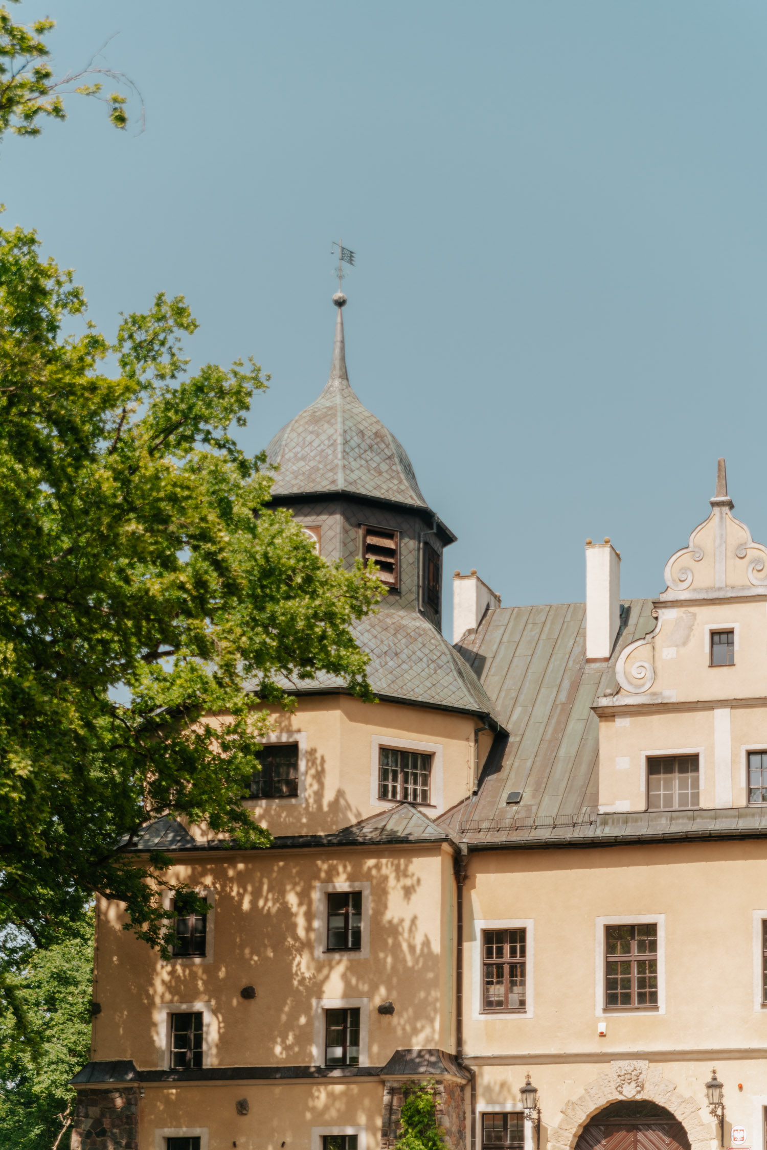 The castle Zamek w Goraju.
